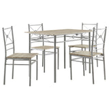 Anna  Rectangular Dining Set Dark Bronze