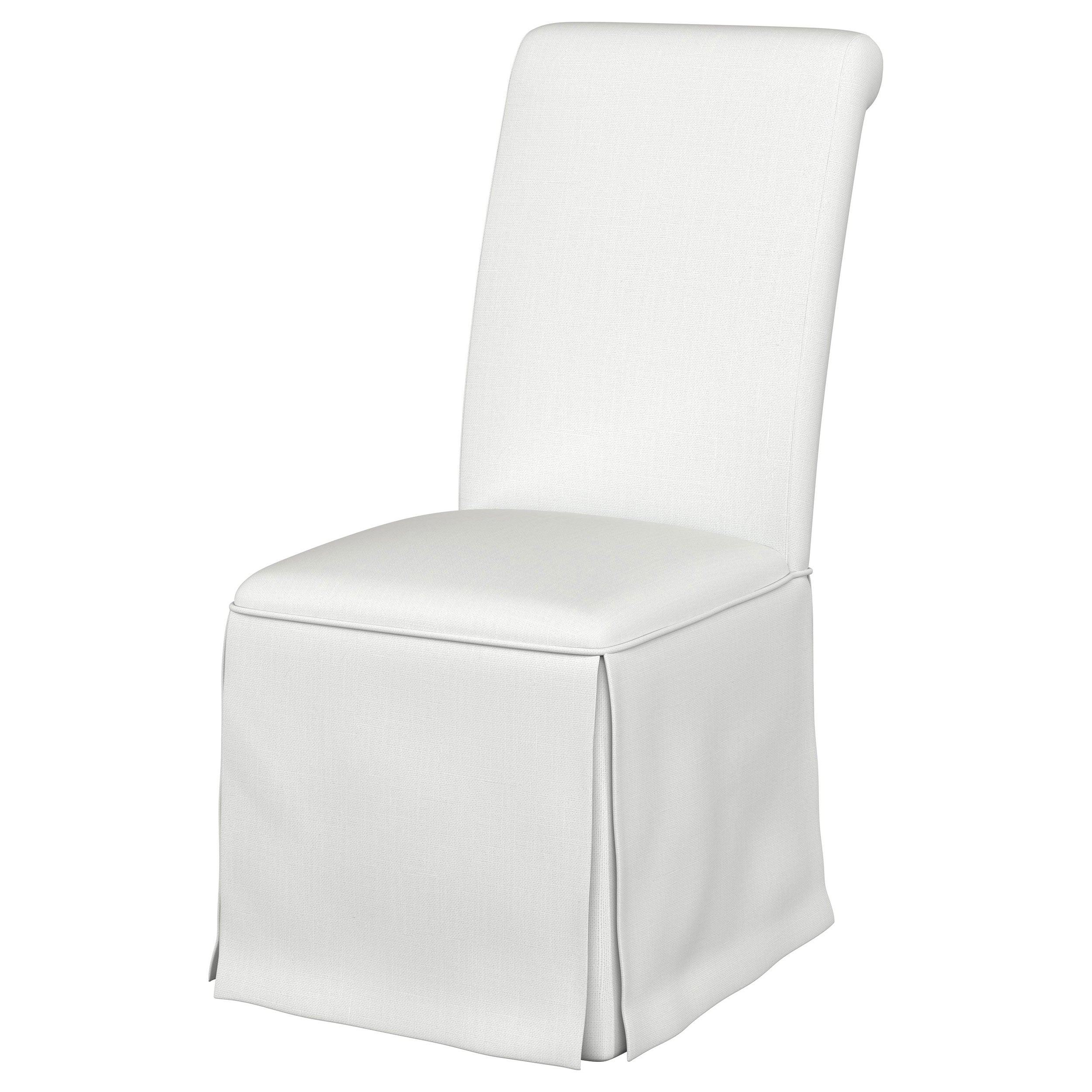 Shawna Upholstered Skirted Dining Chair White (Set of 2)