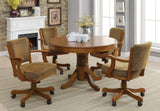 Mitchell  Game Table Set Amber and Brown