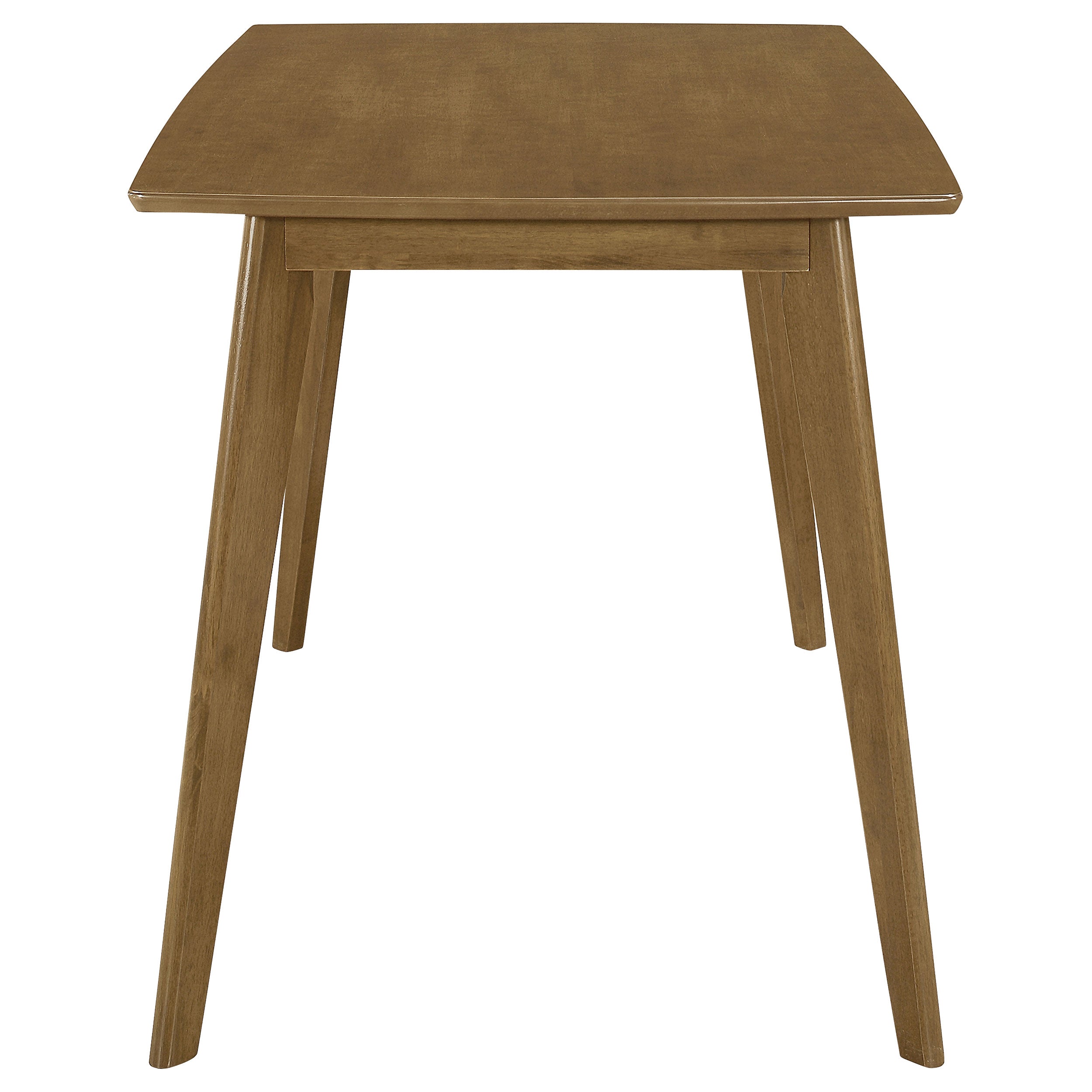 Kersey Dining Table with Angled Legs Chestnut