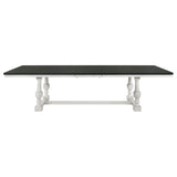 Aventine 112-inch Extension Dining Table Vintage Charcoal