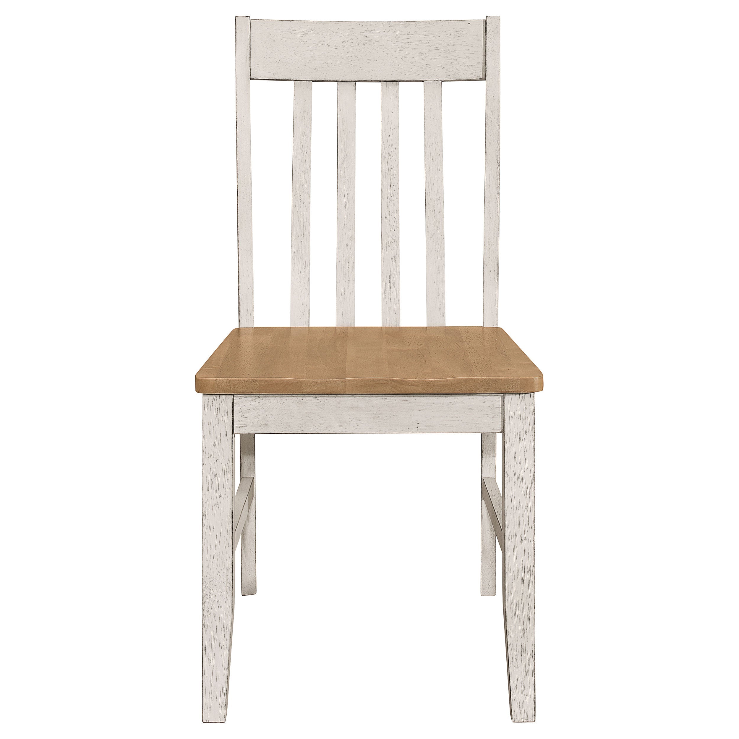 Kirby  Dining Set Natural and Rustic Off White