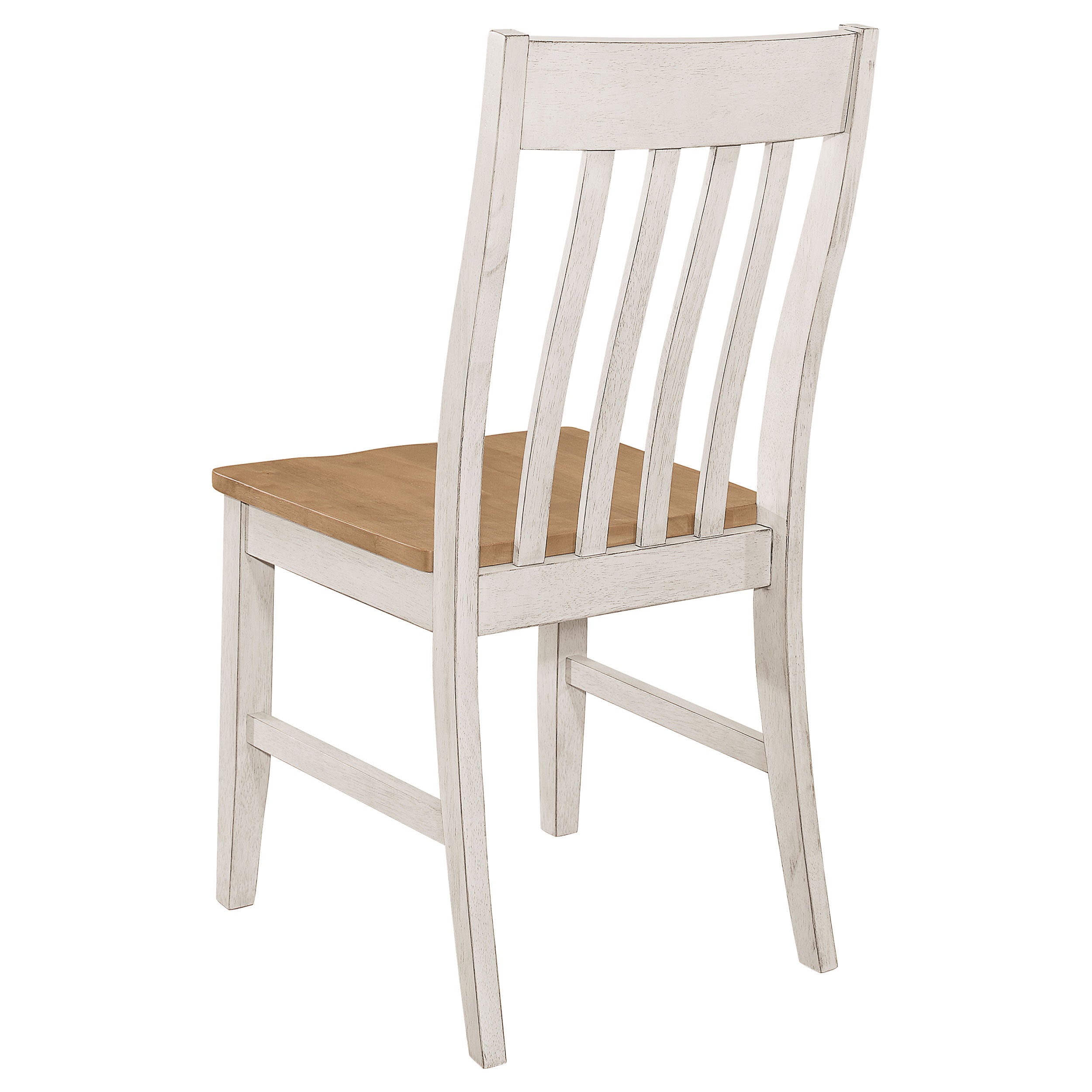 Kirby  Dining Set Natural and Rustic Off White