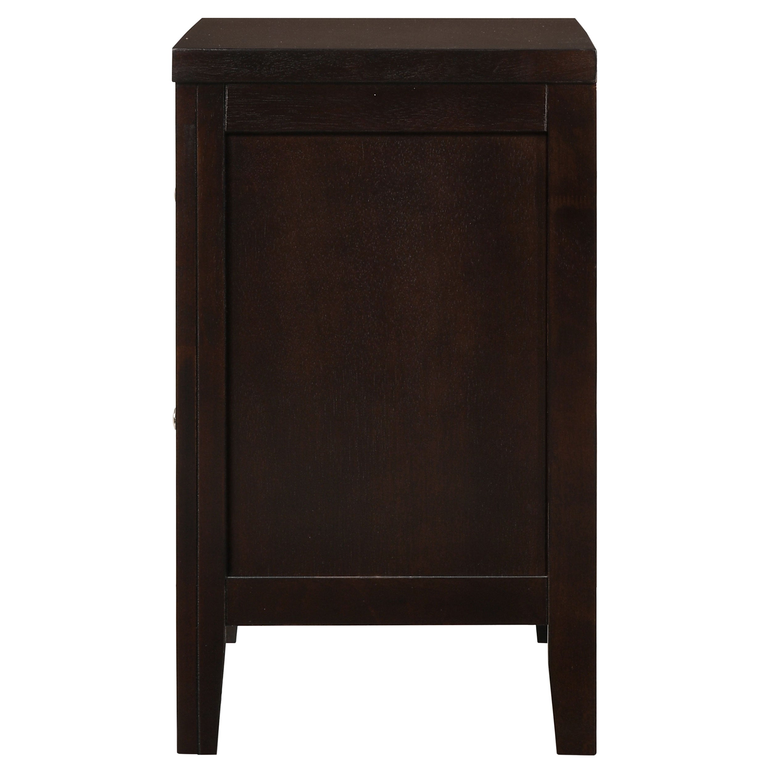 Carlton 2-drawer Rectangular Nightstand Cappuccino