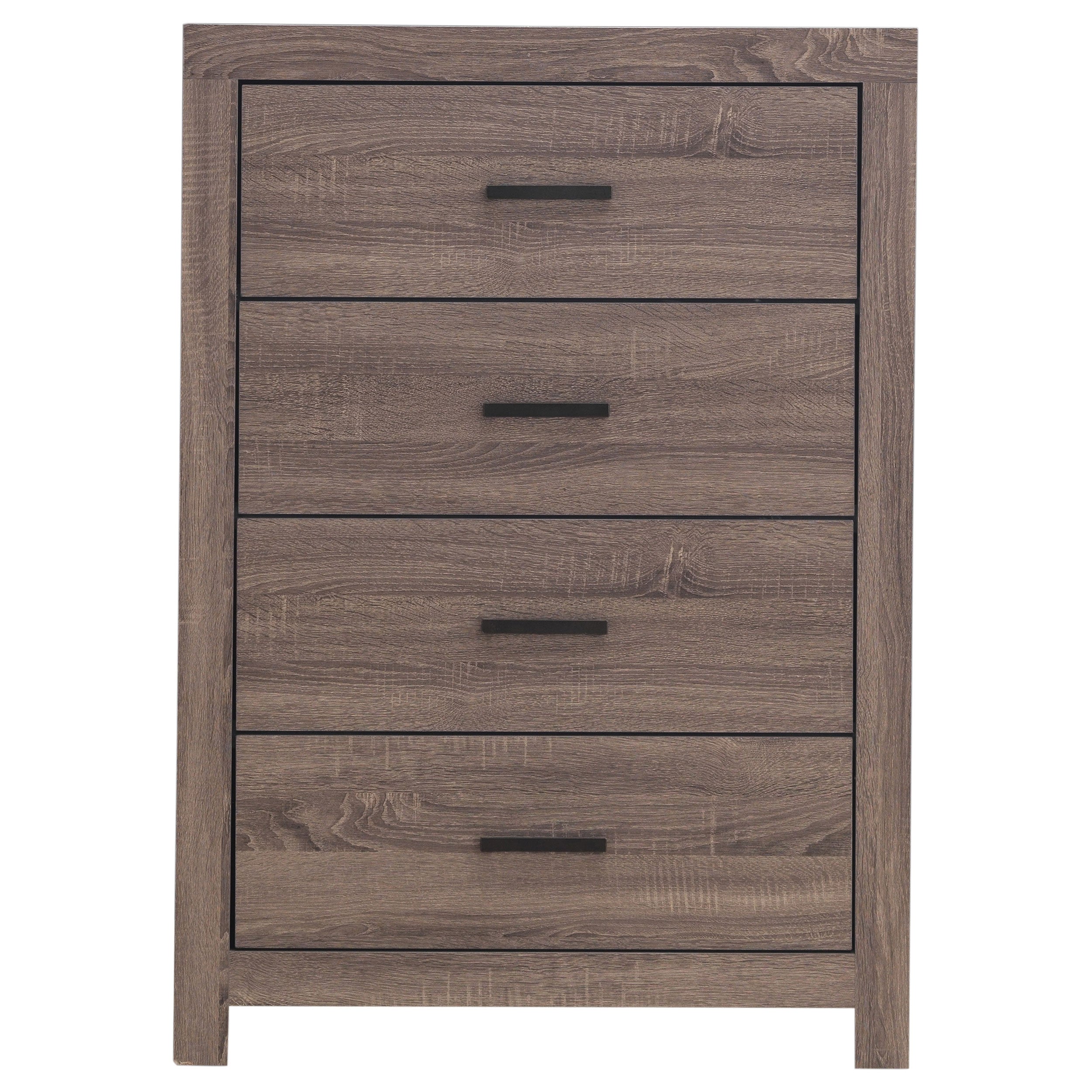 Brantford   Storage Bedroom Set Barrel Oak