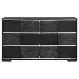 Blacktoft 6-drawer Dresser Black