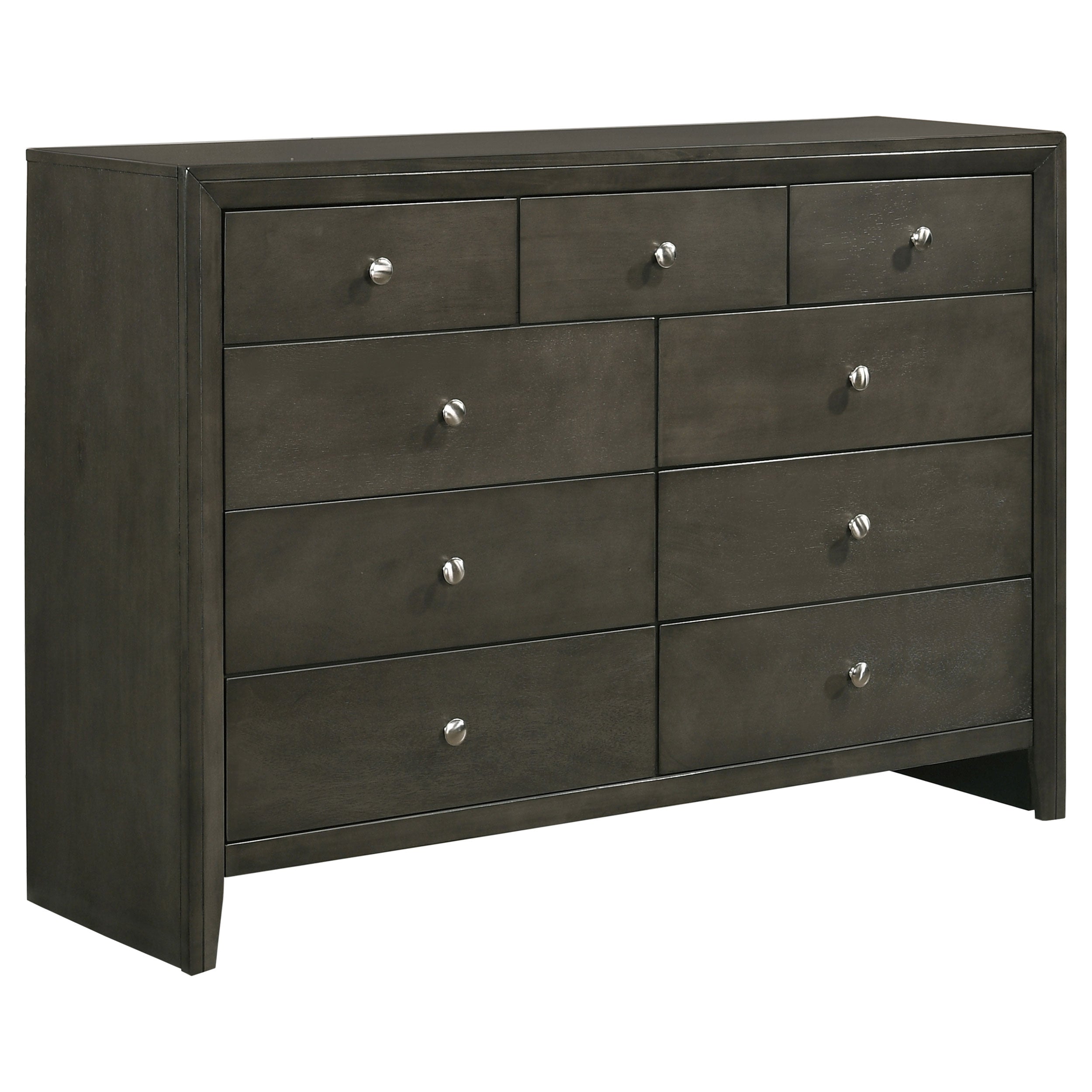 Serenity   Sleigh Bedroom Set Mod Grey