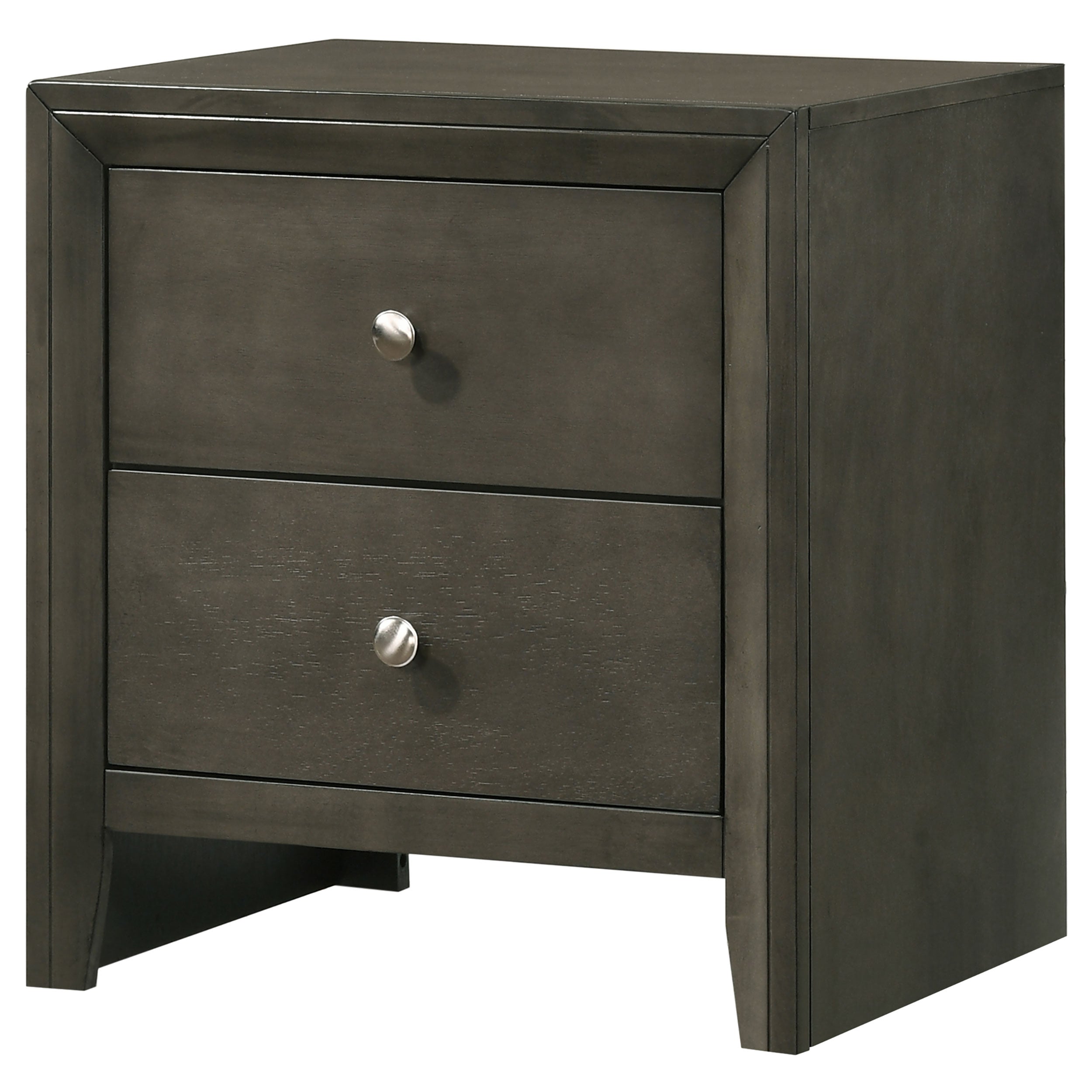 Serenity 2-drawer Nightstand Mod Grey