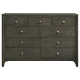 Serenity 9-drawer Dresser Mod Grey