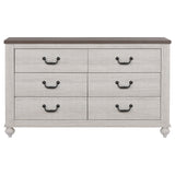 Stillwood 6-drawer Dresser Vintage Linen