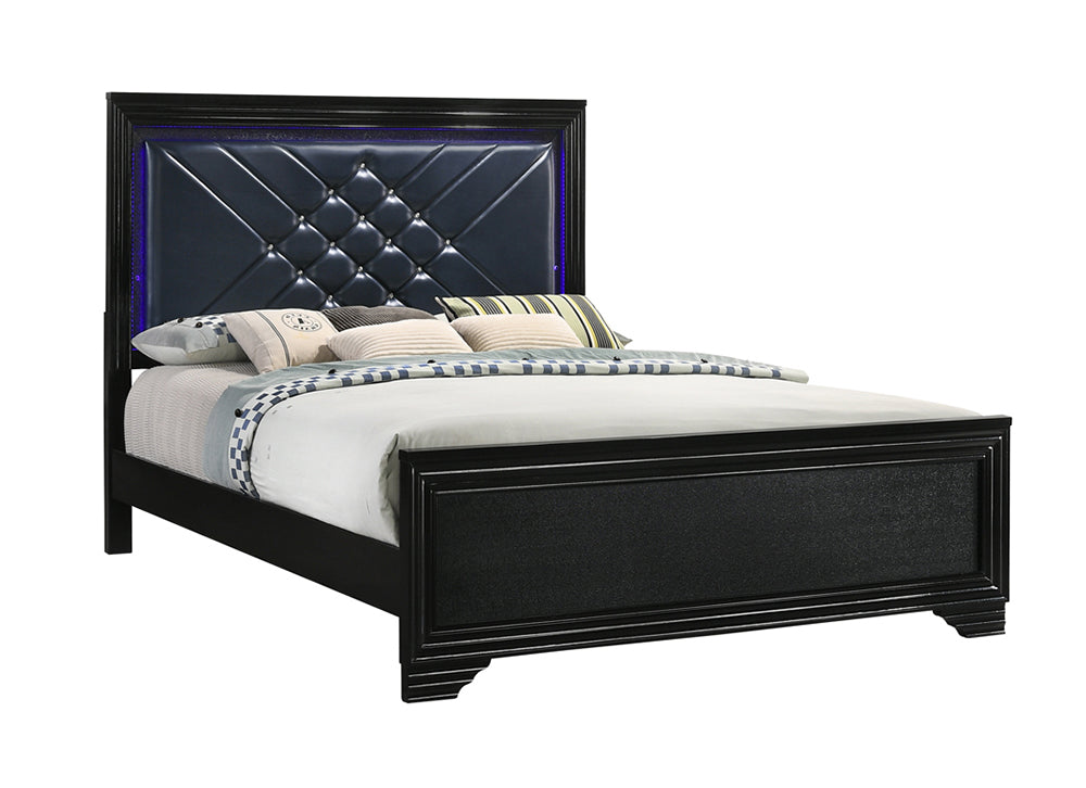 Penelope   Bedroom Set Midnight Star and Black