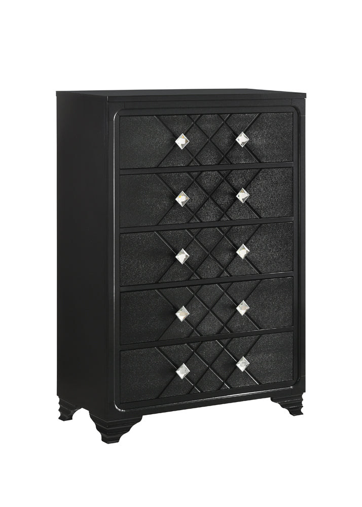 Penelope   Bedroom Set Midnight Star and Black