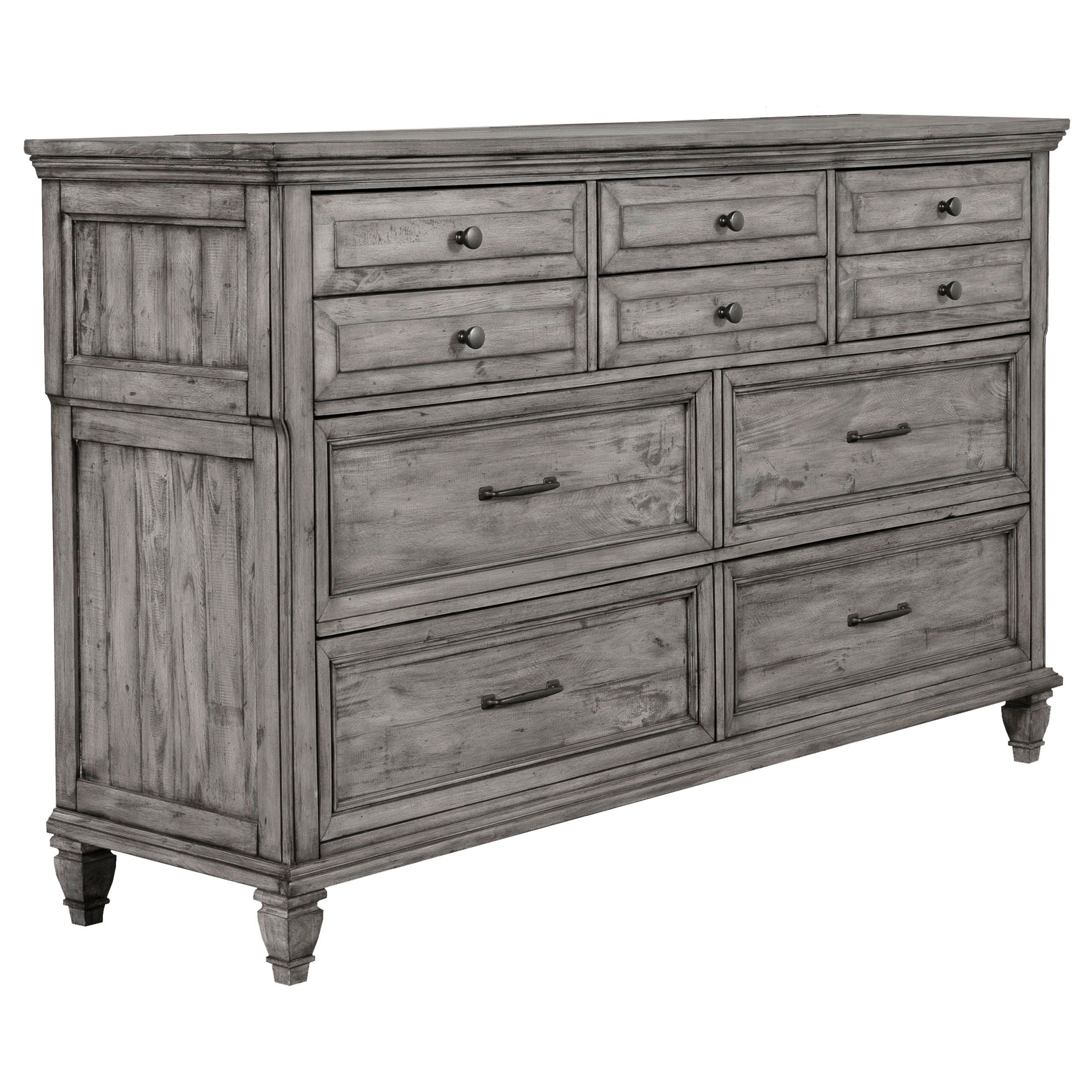 Avenue   Panel Bedroom Set Grey