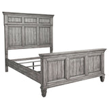 Avenue  Panel Bed Grey