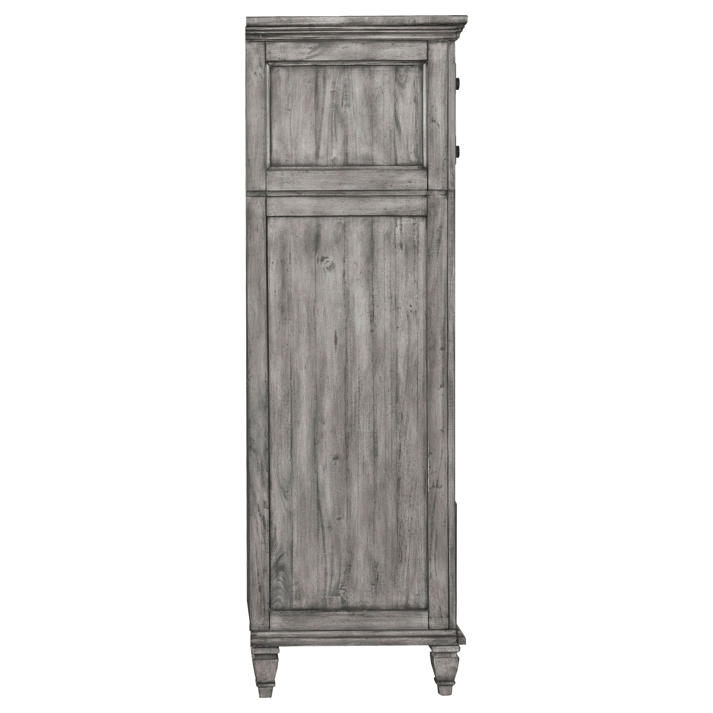 Avenue 8-drawer Rectangular Chest Grey