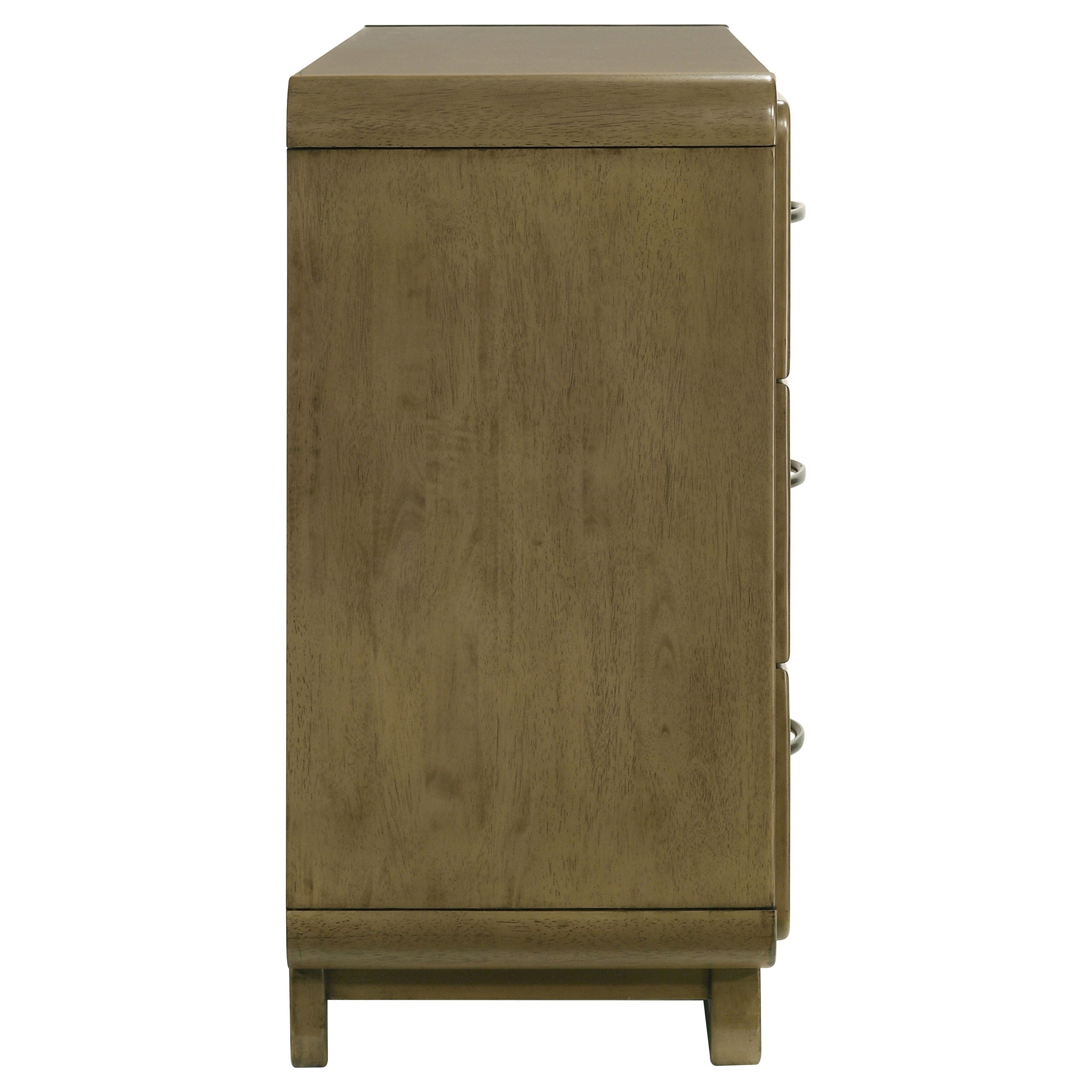 Amsbury 6-drawer Dresser Cabinet Nutmeg