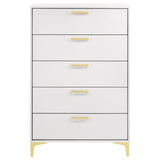 Kendall 5-drawer Chest White