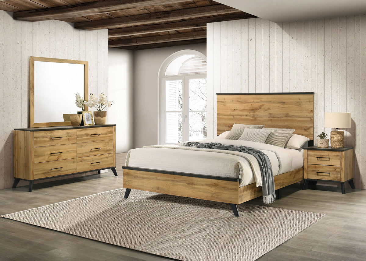 Kaywood   Bedroom Set Natural Pine