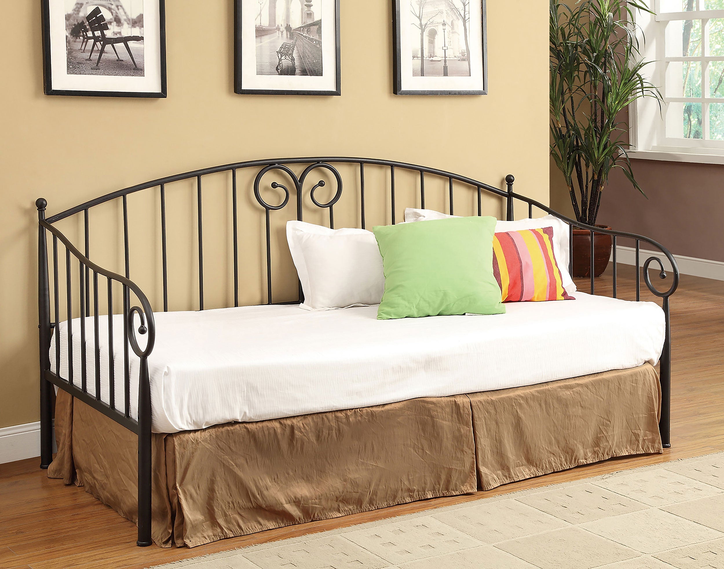 Grover Twin Metal Daybed Black