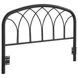 Anderson  / Full Arched Headboard Black