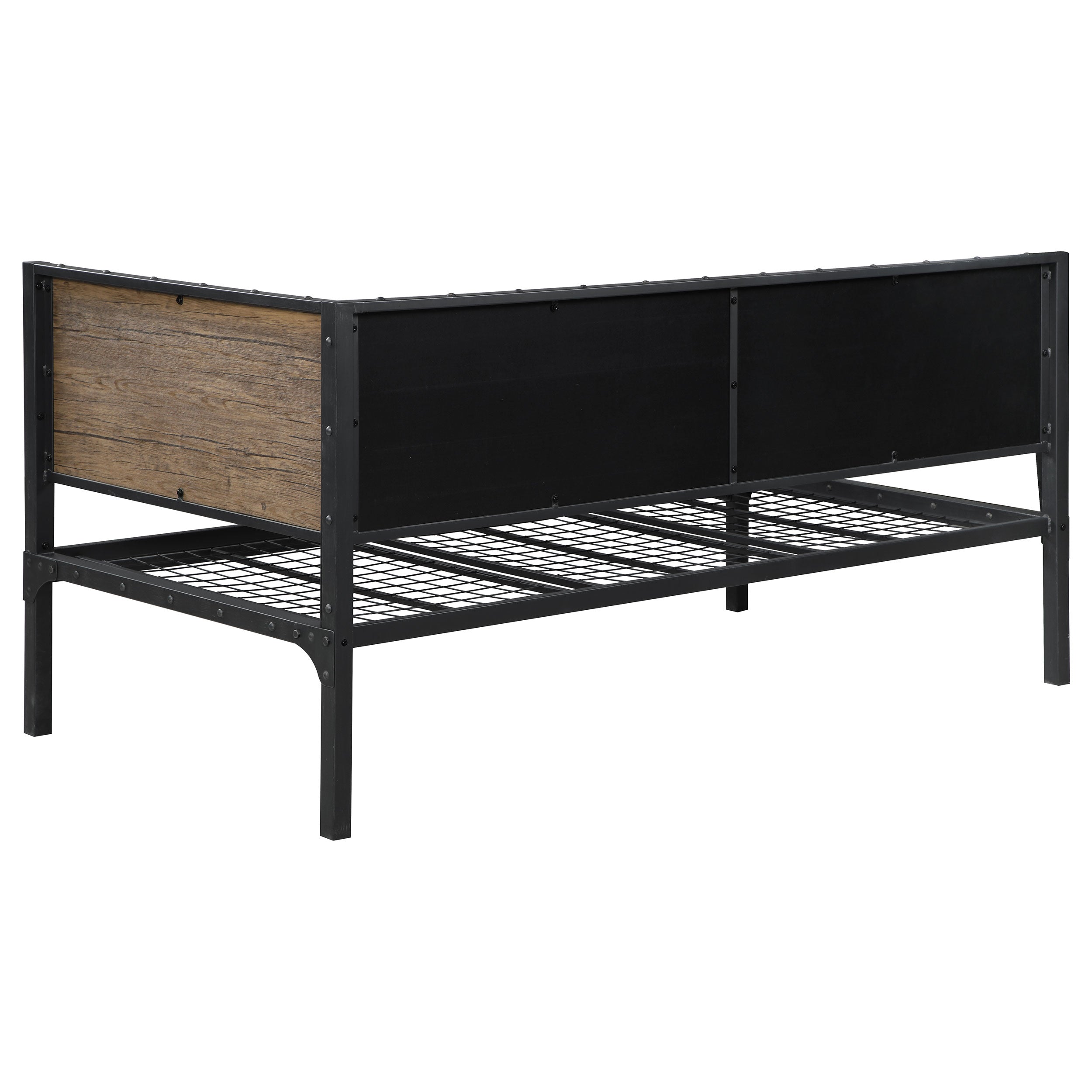 Getler Daybed Weathered Chestnut and Black