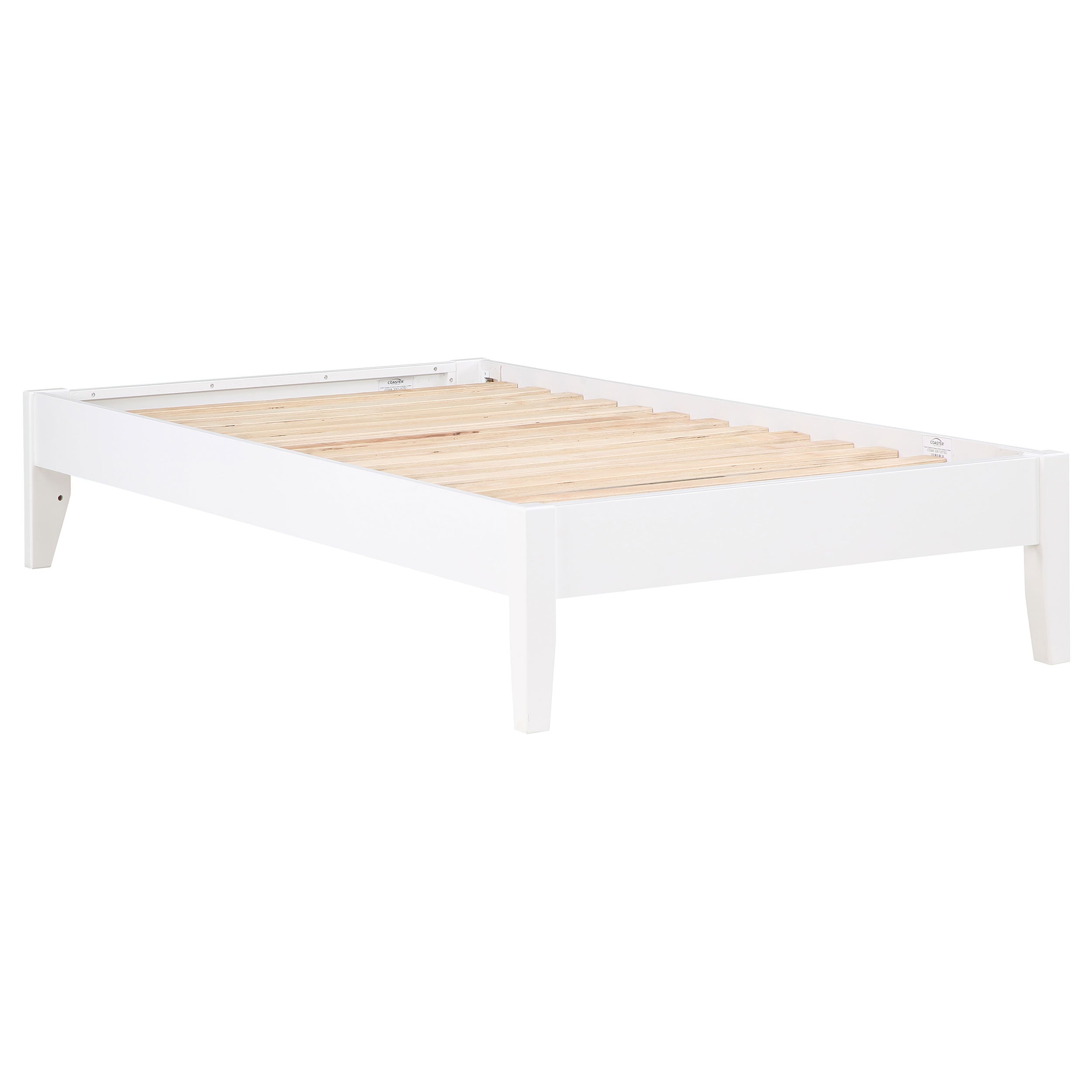 Hounslow Platform  Bed White