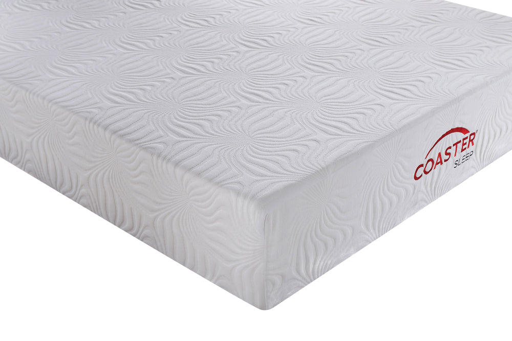 Ian  Memory Foam Mattress White