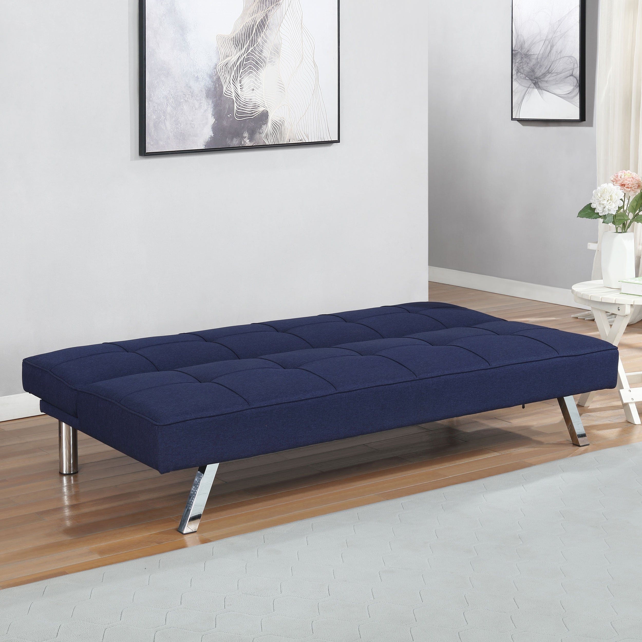 Joel Upholstered Tufted Sofa Bed