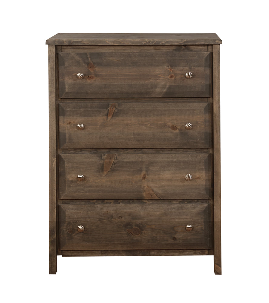 Wrangle Hill 4-drawer Chest Gun Smoke