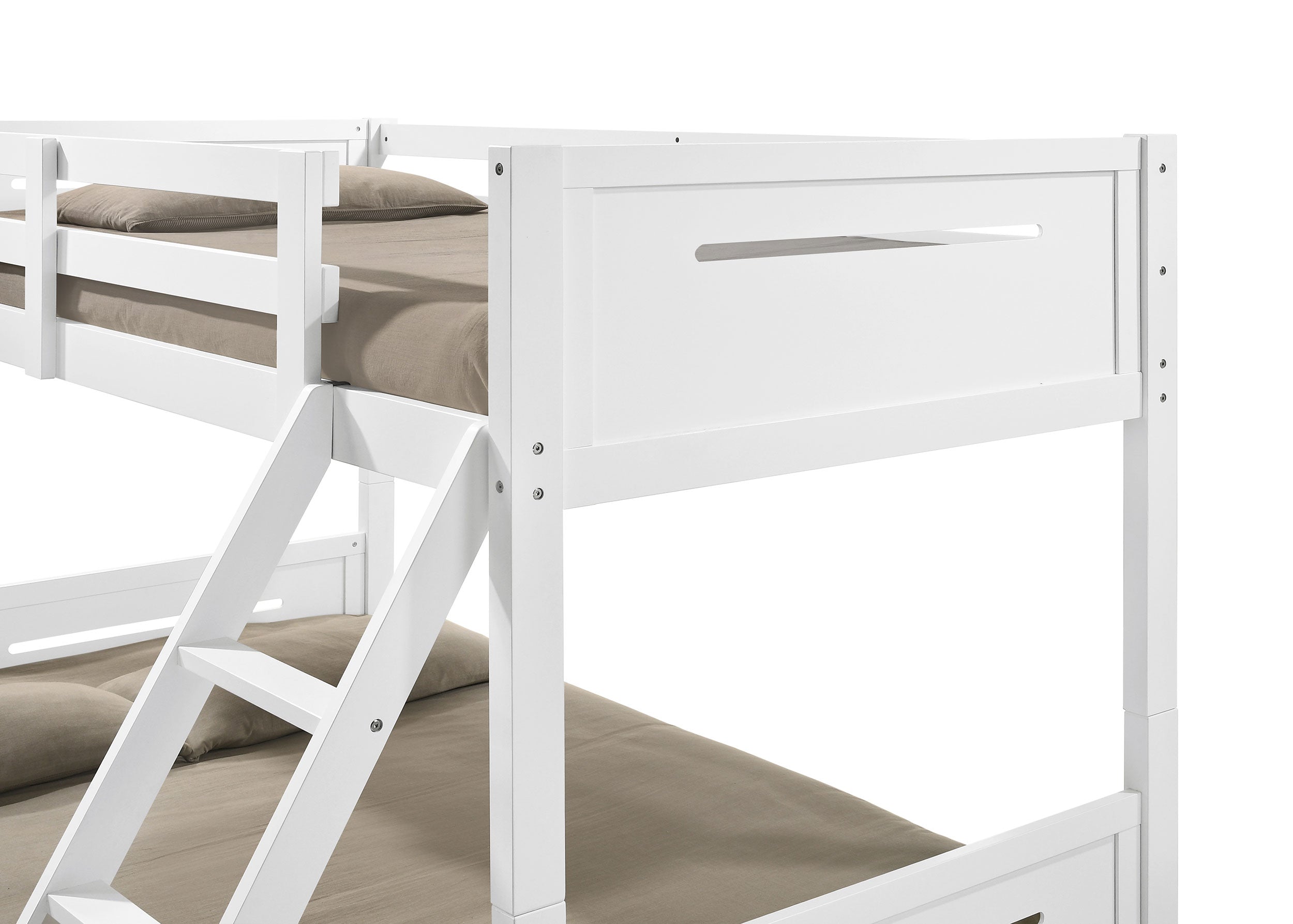 Littleton Wood Twin Over Full Bunk Bed Espresso