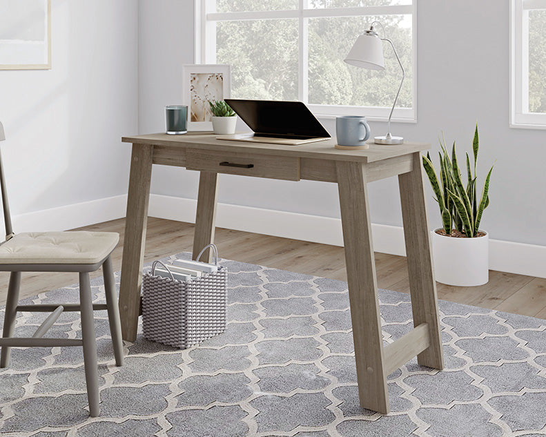 Silver Sycamore Writing Desk with Drawer