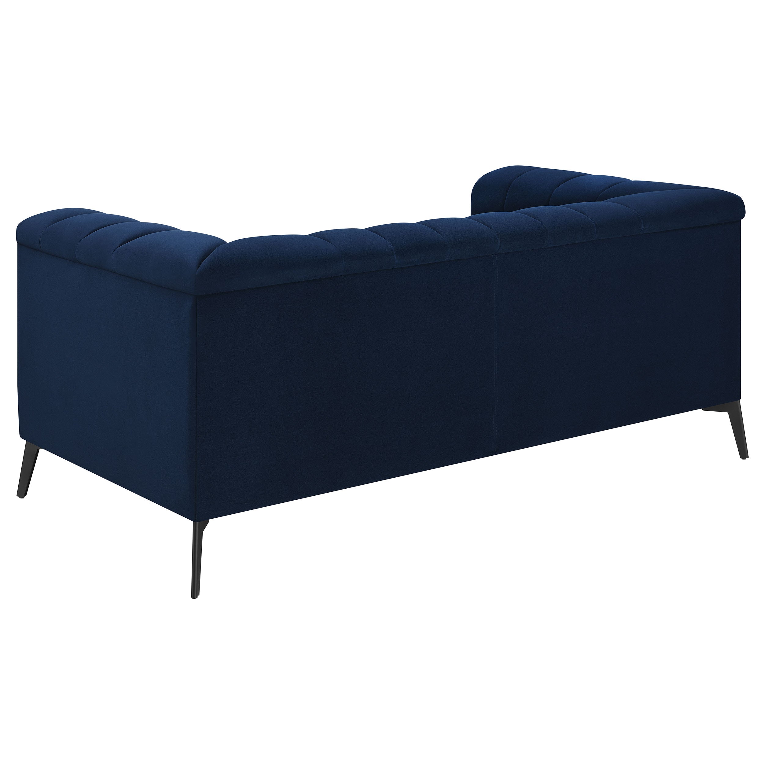 Chalet 2-piece Tuxedo Arm Living Room Set Blue