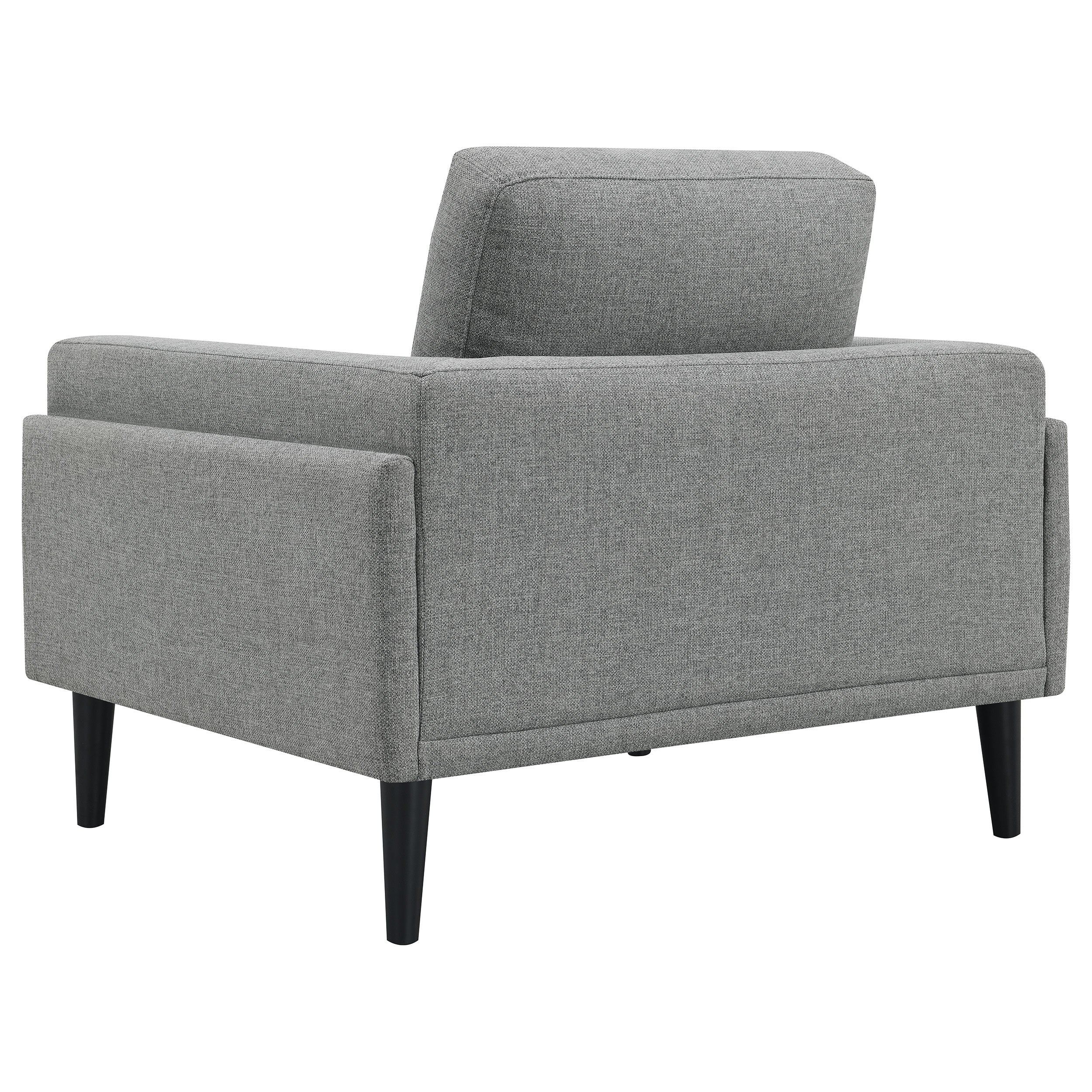 Rilynn 2-piece Upholstered Track Arms Sofa Set Grey