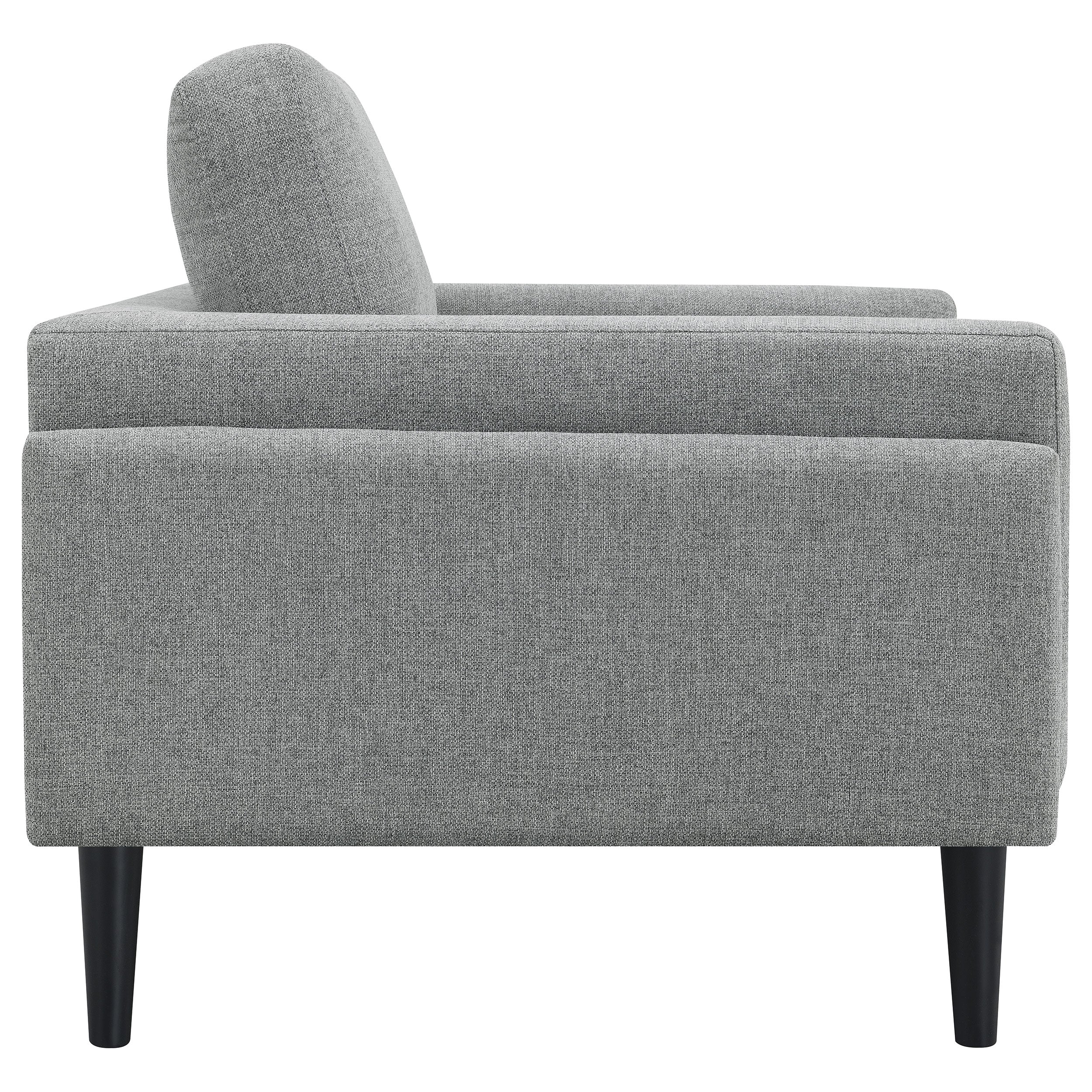 Rilynn 2-piece Upholstered Track Arms Sofa Set Grey