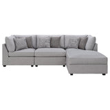 Cambria  Upholstered Modular Sectional Grey