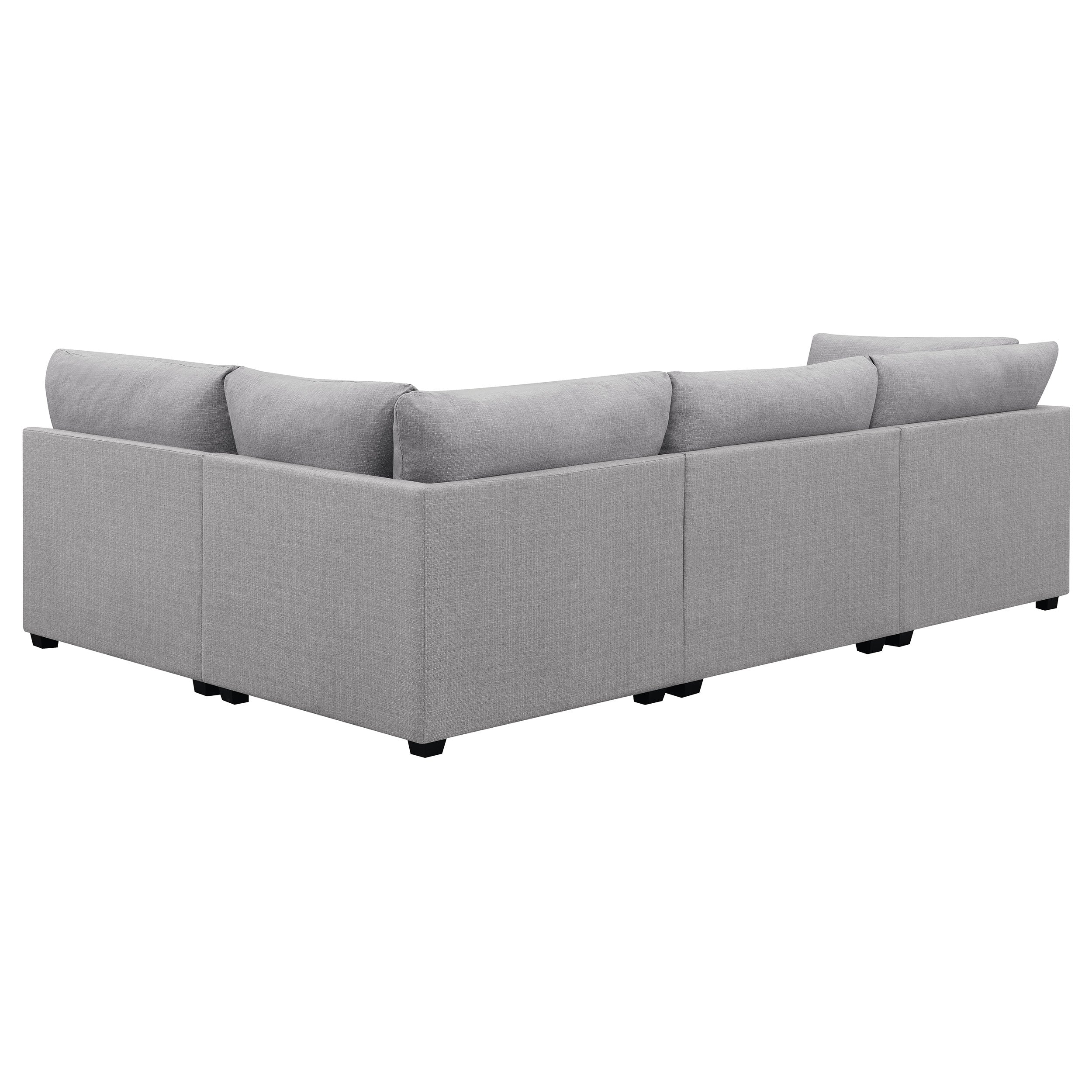 Cambria  Upholstered Modular Sectional Grey