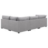 Cambria  Upholstered Modular Sectional Grey