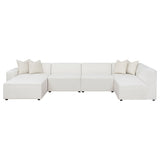 Freddie  Upholstered Modular Sectional Pearl