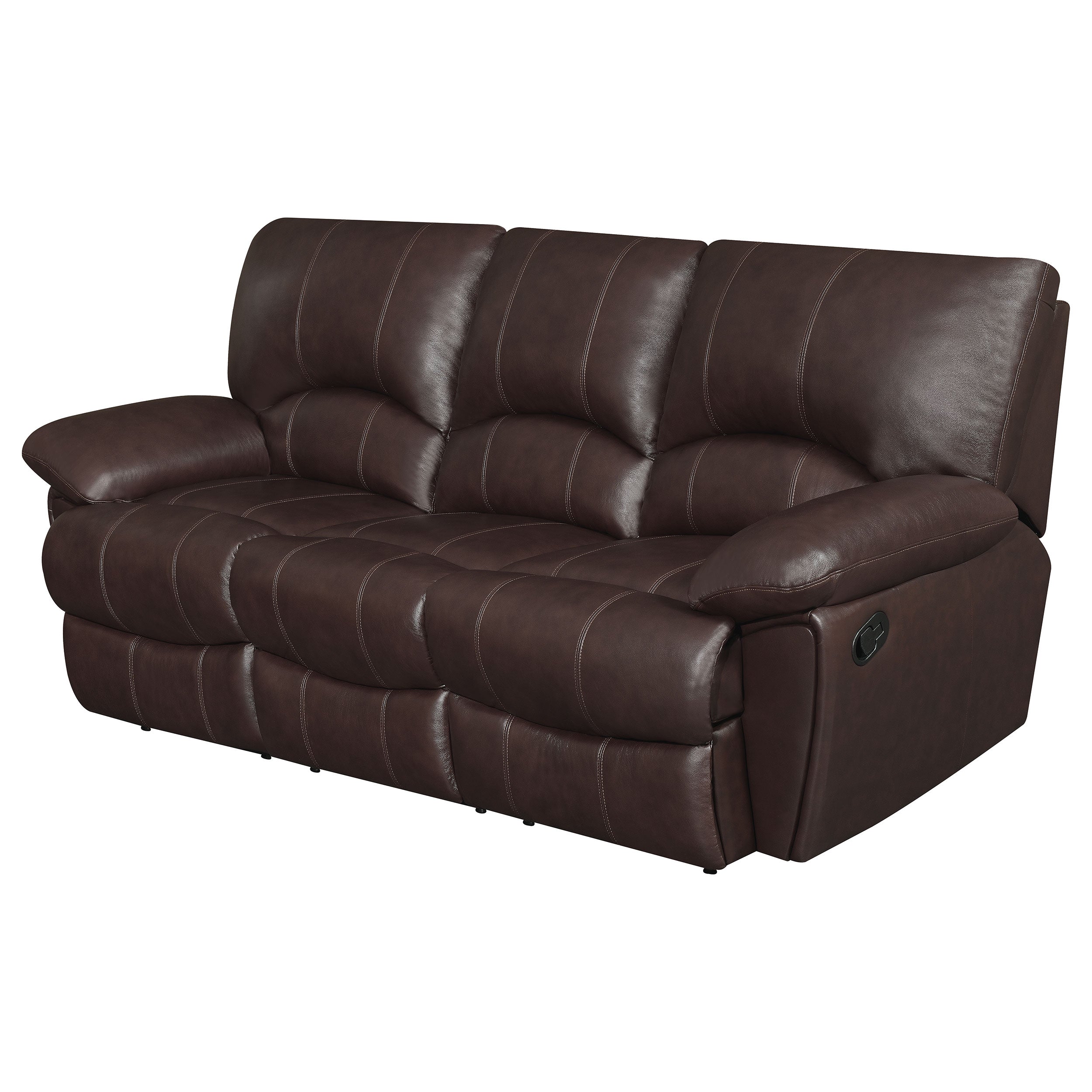 Clifford Pillow Top Arm Motion Sofa Chocolate