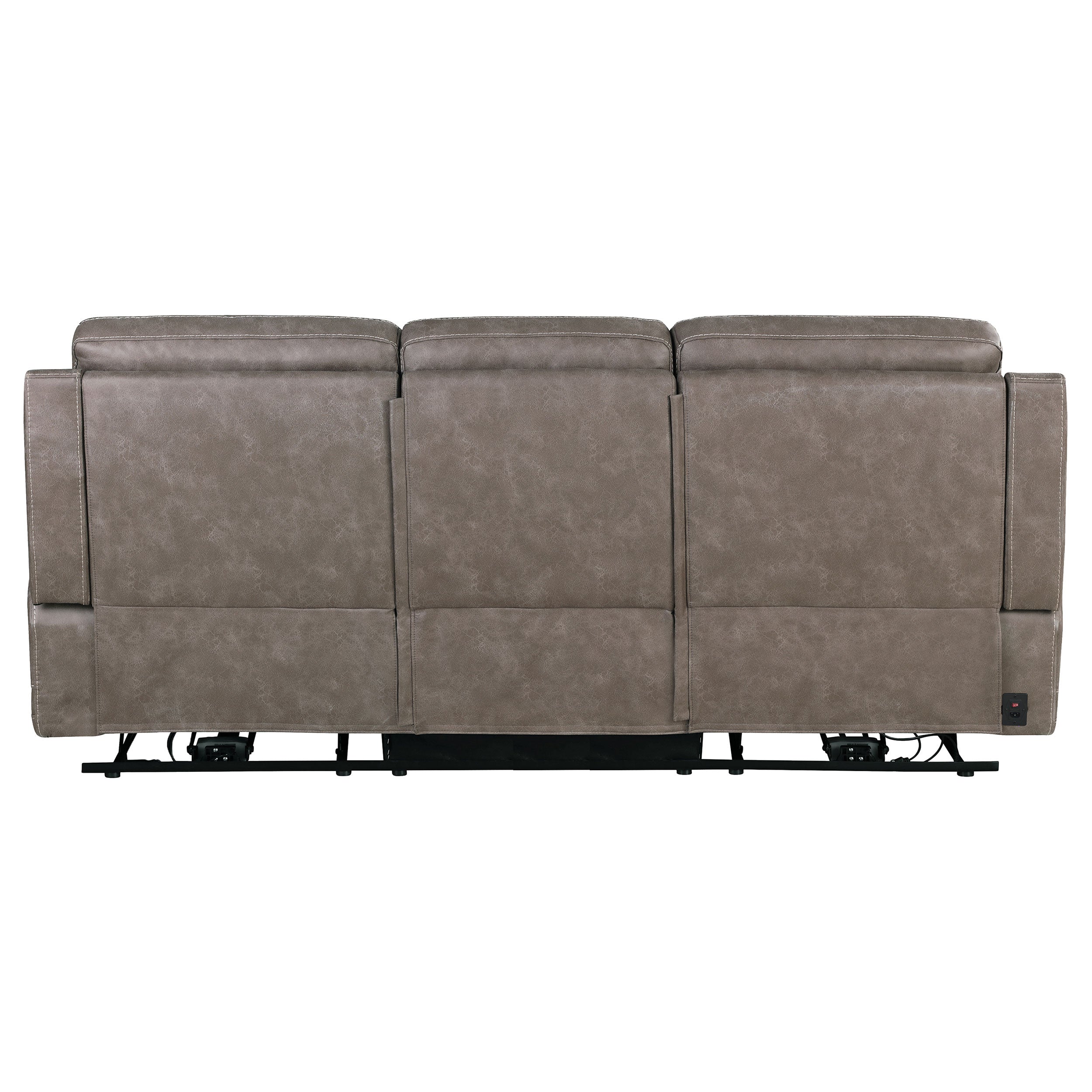 Wixom Cushion Back Power^2 Sofa Taupe