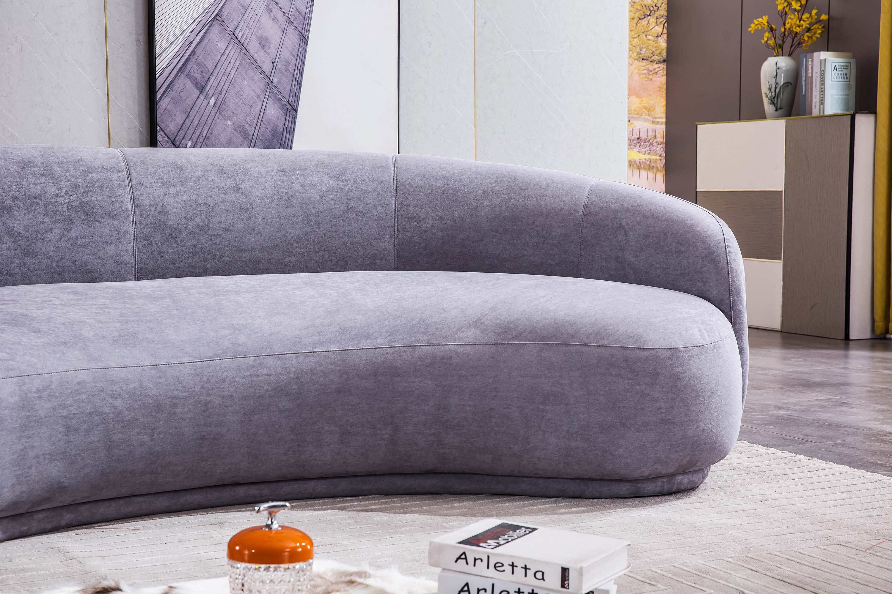 Hruby Curved Sofa