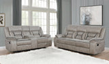 Greer Upholstered Tufted Living Room Set