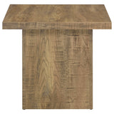 Devar Square Engineered Wood End Table Mango