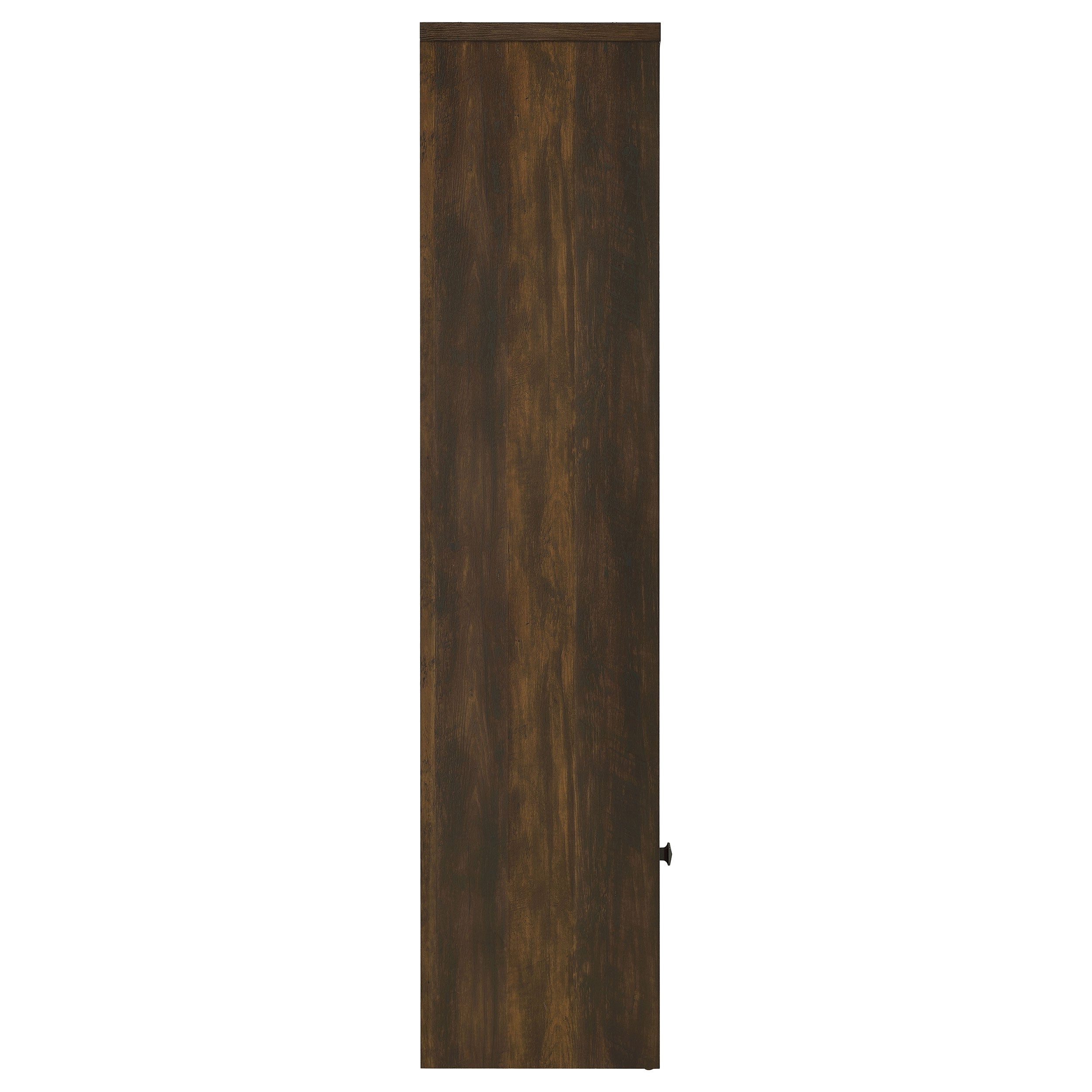 Laughlin 3-shelf Engineered Wood Media Tower Dark Pine