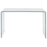 Ripley Glass Writing Desk Clear