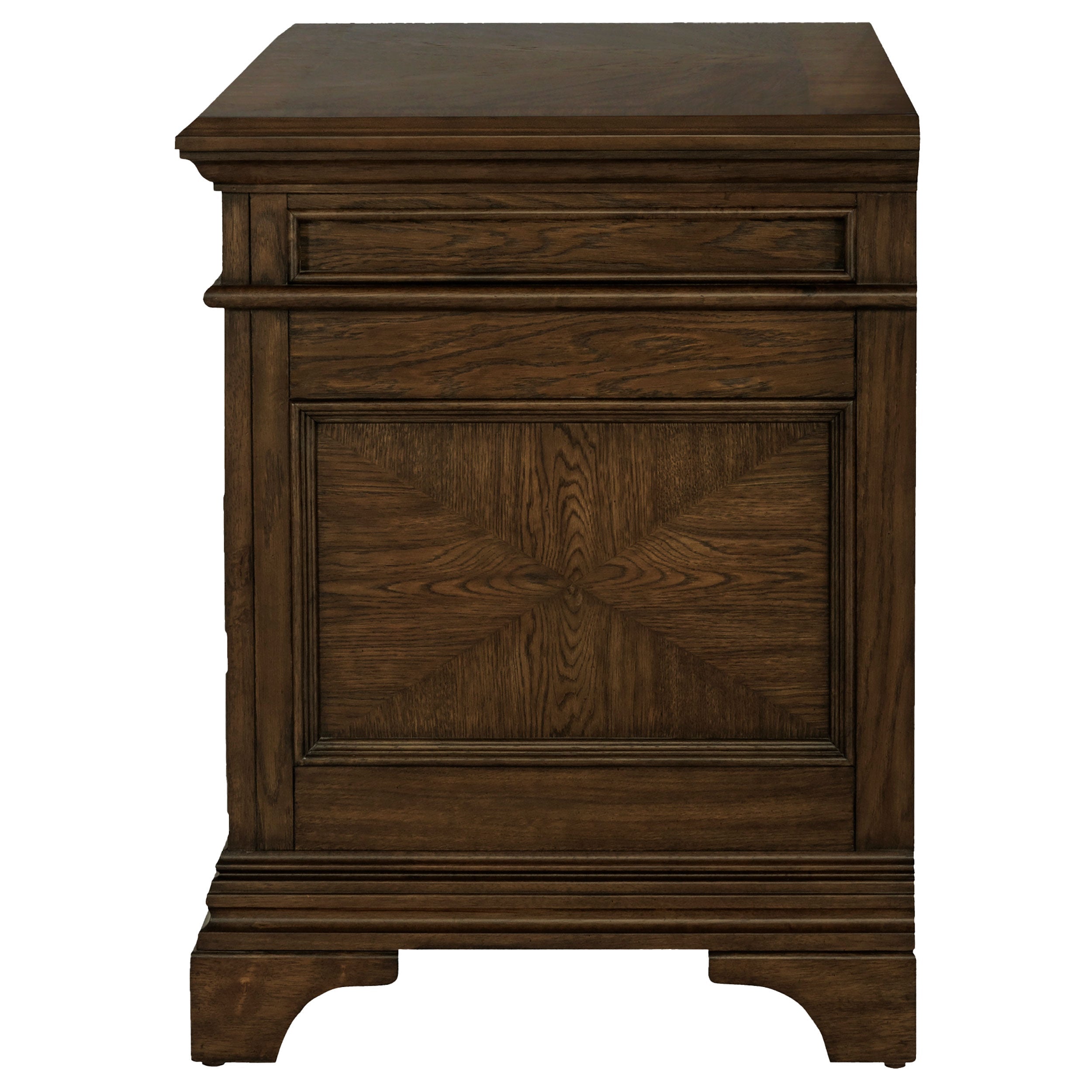 Hartshill 5-drawer File Cabinet Burnished Oak