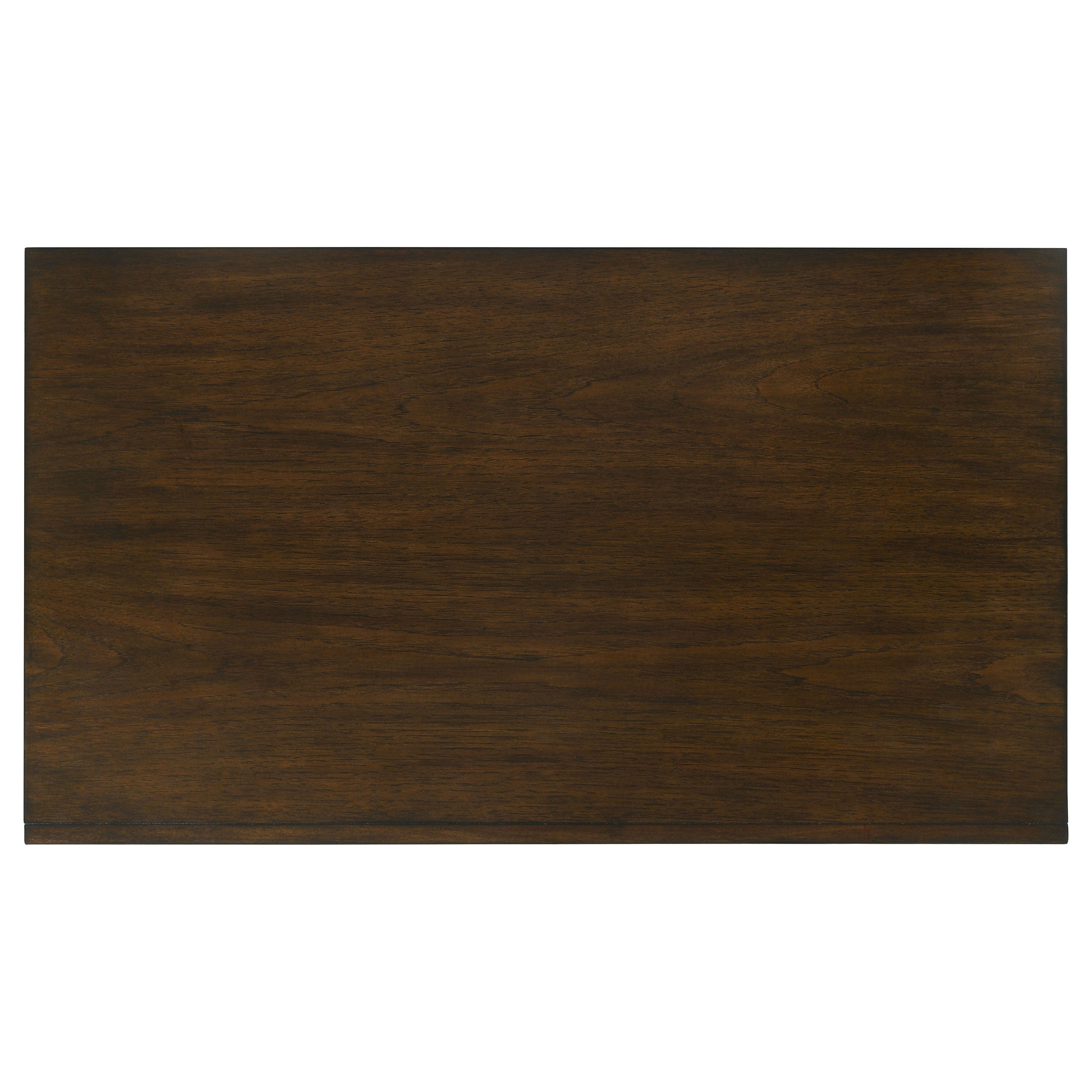 Marshall 4-drawer File Cabinet Dark Walnut and Gunmetal