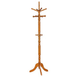 Achelle Coat Rack with 11 Hooks Golden Brown