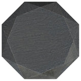 Jacinto Octagonal Solid Mango Wood Side Table Grey