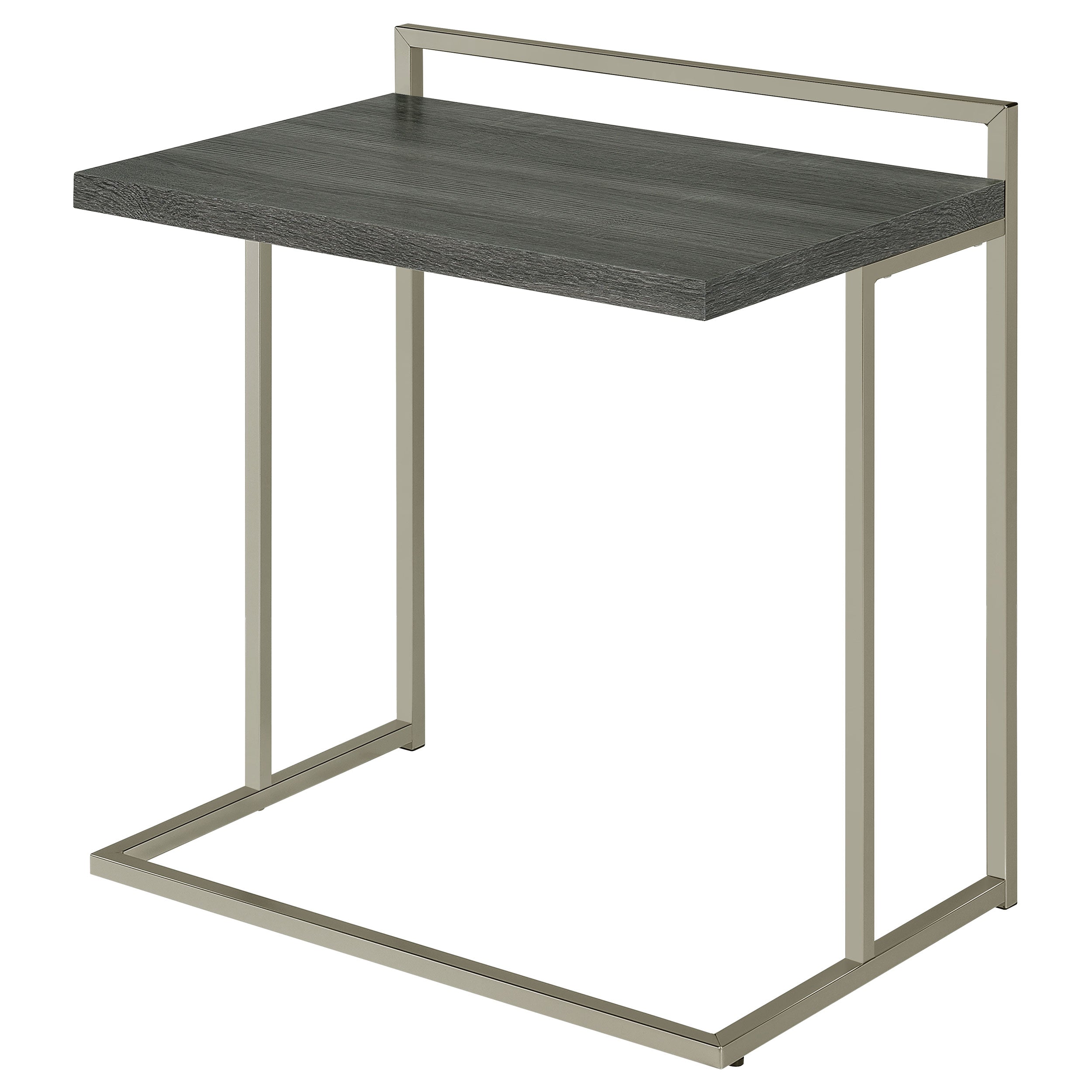 Dani Rectangular Snack Table with Metal Base